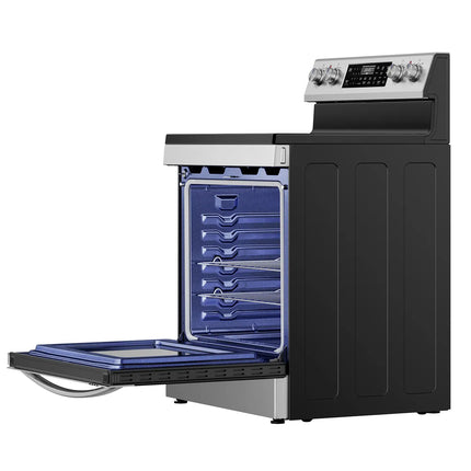 Midea 6.3 Cu. Ft. Freestanding Electric Range with 5 Elements, Air Fry and Self-Clean