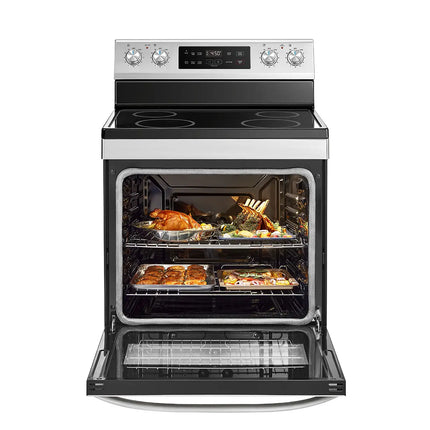 Midea 6.3 Cu. Ft. Freestanding Electric Range in Stainless Steel