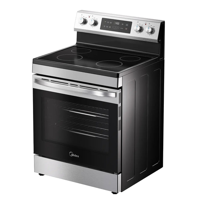 Midea 6.3 Cu. Ft. Freestanding Electric Range in Stainless Steel