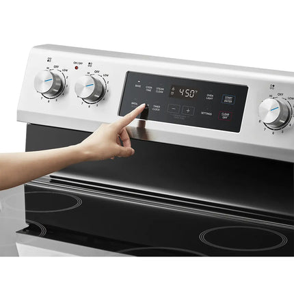 Midea 6.3 Cu. Ft. Freestanding Electric Range in Stainless Steel