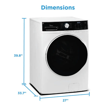 Midea 5.2 Cu. Ft. Front Load Washer