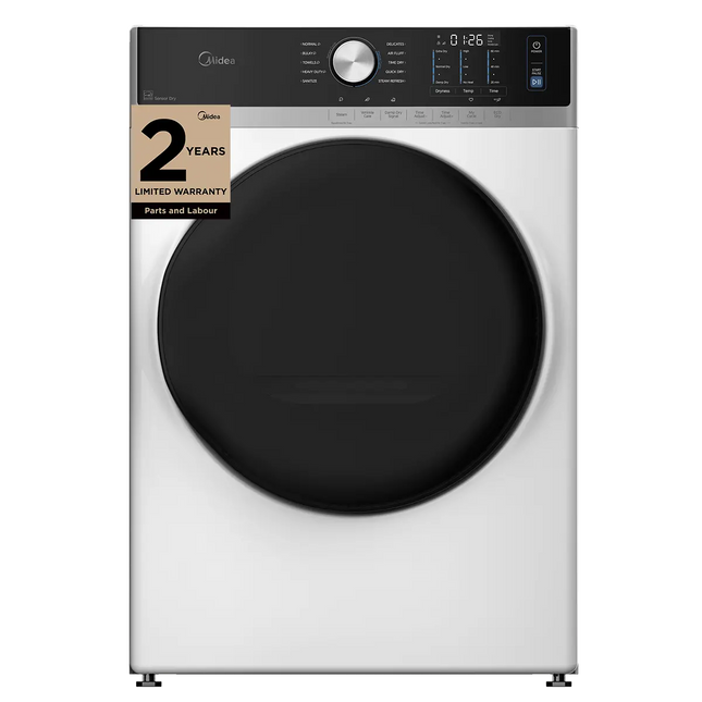 Midea 8.0 Cu. Ft. Tumble Dryer with Steam Care