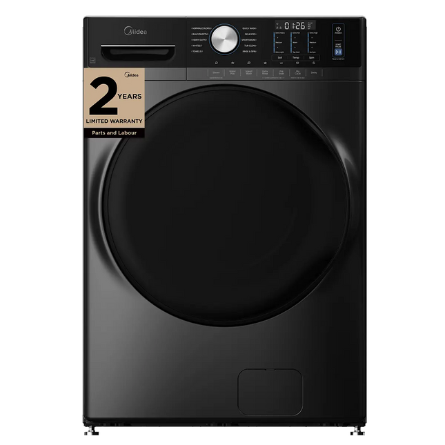 Midea 5.2 Cu. Ft. Front Loading Washer With Steam Care