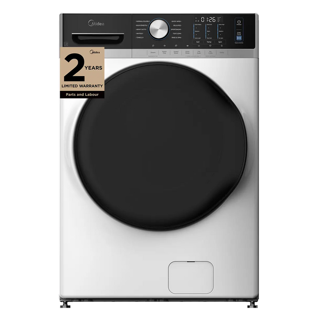 Midea 5.2 Cu. Ft. Front Loading Washer With Steam Care
