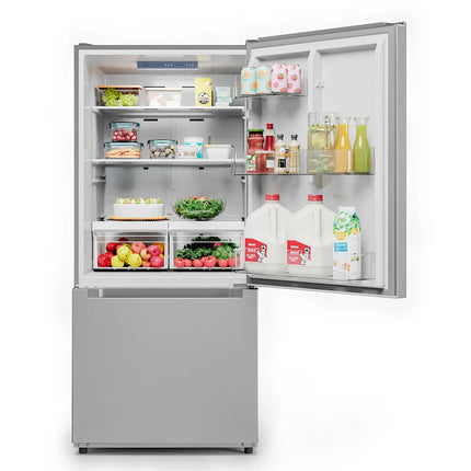 Midea 18.7 Cu. Ft. 30" Bottom Mount Freezer Refrigerator