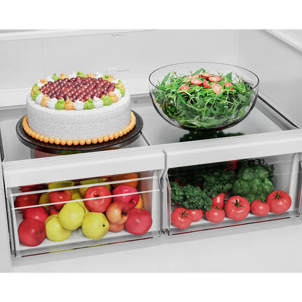 Midea 18.7 Cu. Ft. 30" Bottom Mount Freezer Refrigerator