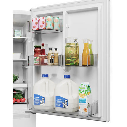 Midea 18.7 Cu. Ft. 30" Bottom Mount Freezer Refrigerator