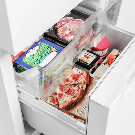 Midea 18.7 Cu. Ft. 30" Bottom Mount Freezer Refrigerator