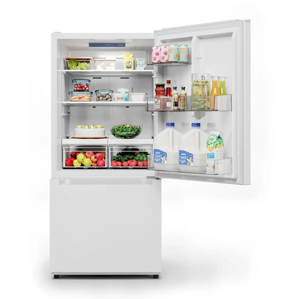 Midea 18.7 Cu. Ft. 30" Bottom Mount Freezer Refrigerator