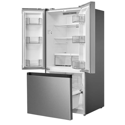 Midea 18.4 cu. ft. 30" French Door Refrigerator with Recessed Handles