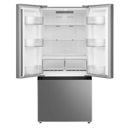 Midea 18.4 cu. ft. 30" French Door Refrigerator with Recessed Handles