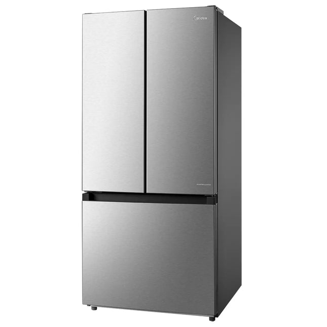 Midea 18.4 cu. ft. 30" French Door Refrigerator with Recessed Handles