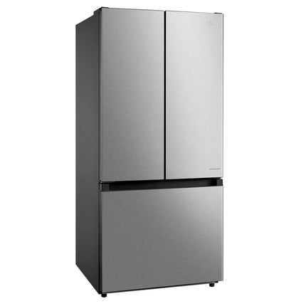 Midea 18.4 cu. ft. 30" French Door Refrigerator with Recessed Handles