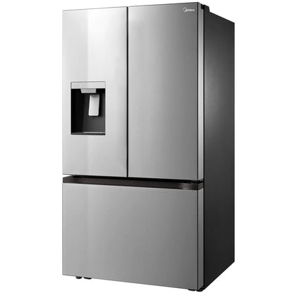 Midea 29.3 Cu. Ft. 36" Standard-Depth French Door Refrigerator with Recessed Handles