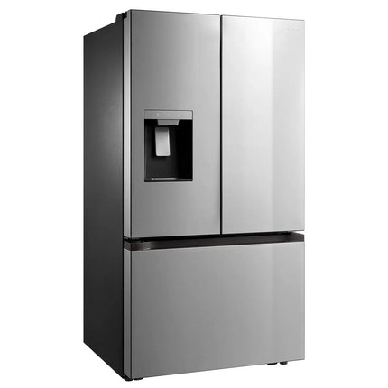 Midea 29.3 Cu. Ft. 36" Standard-Depth French Door Refrigerator with Recessed Handles