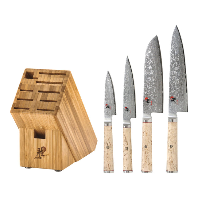 MIYABI 5000 MCDB 5-PIECE KNIFE BLOCK SET
