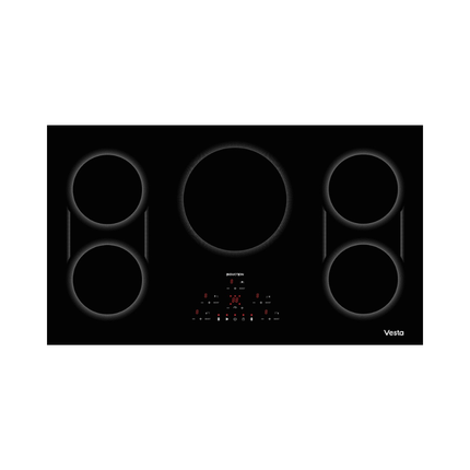 Vesta Massachusetts 36" Electric Induction Cooktop with Bridge Element