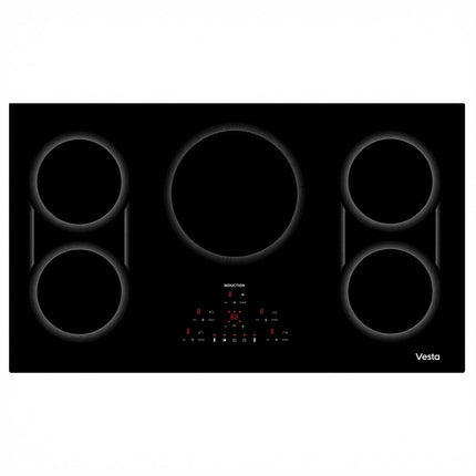 Vesta Massachusetts 36" Electric Induction Cooktop with Bridge Element