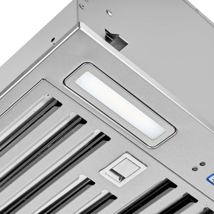Vesta Montreal 24" | Silver | Easy-Clean Baffle Filters