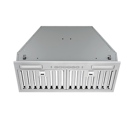 Vesta Montreal 24" | Silver | Easy-Clean Baffle Filters