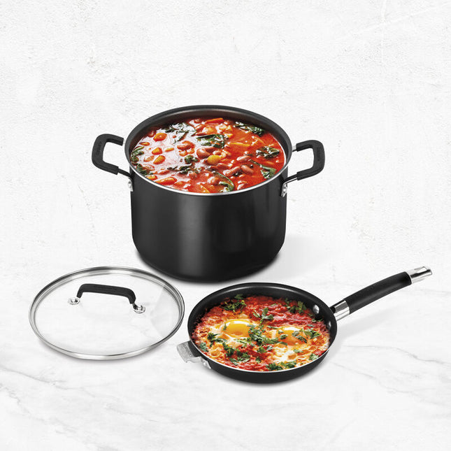 Cuisinart 11-Piece Nesting Non-Stick Cookware Set