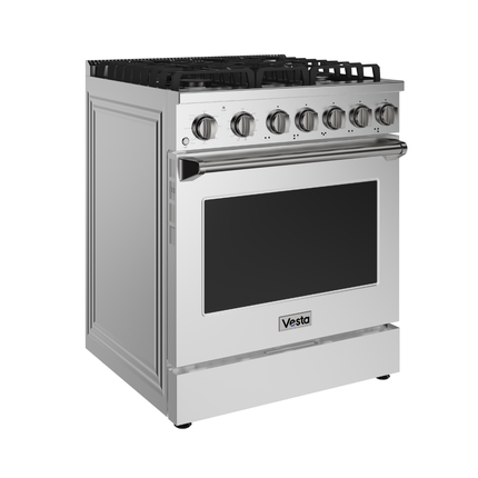 Vesta Oregon 30" | Silver | Full Gas Range