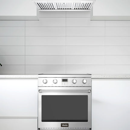 Vesta BC 30" | Silver | Electric Range