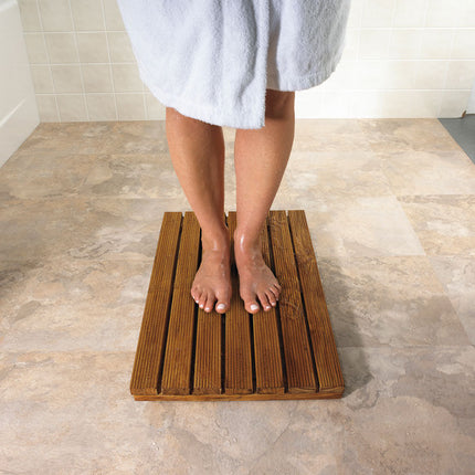 Conair Teak Shower Mat
