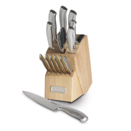 Cuisinart Classic 15-Piece German Stainless Steel Knife Block Set