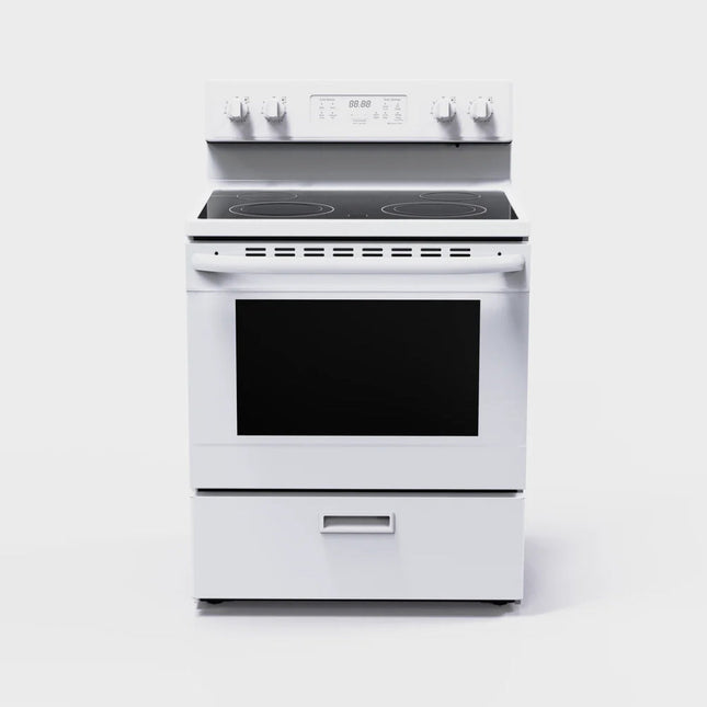 Vesta Saskatchewan 30" White Freestanding Electric Range