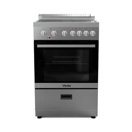 Vesta South Dakota 24" | Silver | Electric Range