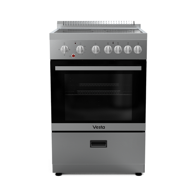 Vesta South Dakota 24" | Silver | Electric Range