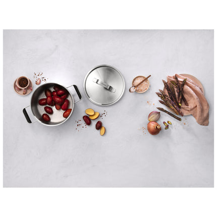 ZWILLING Pure Cookware set, 6 Piece, 18/10 Stainless Steel