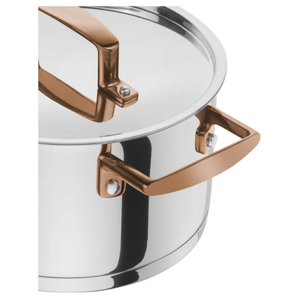ZWILLING 9 PIECE 18/10 STAINLESS STEEL COOKWARE SET - OPEN BOX