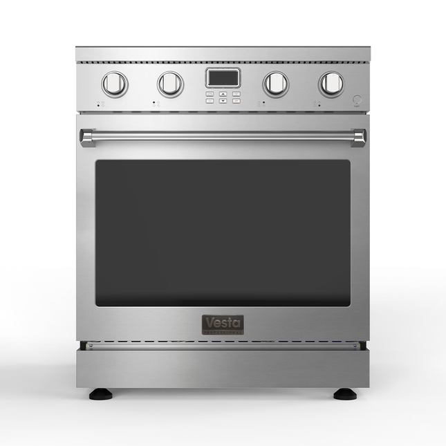 Vesta BC 30" | Silver | Electric Range