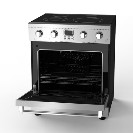 Vesta BC 30" | Silver | Electric Range