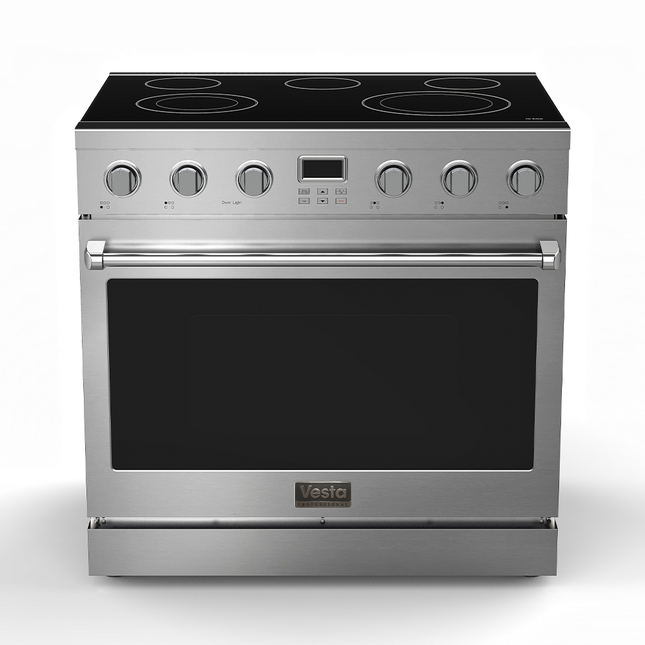 Vesta BC 36" | Silver | Electric Range