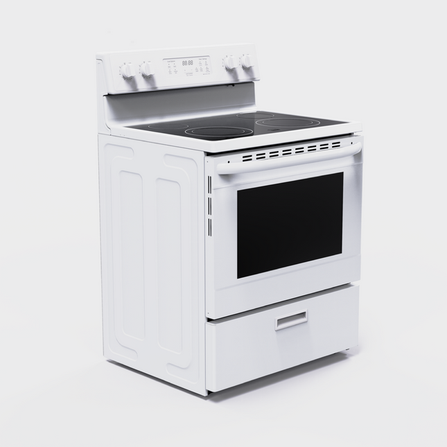 Vesta Saskatchewan 30" White Freestanding Electric Range