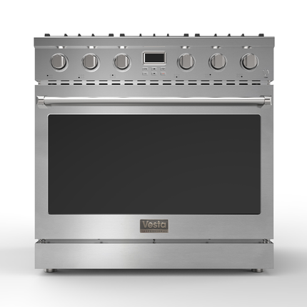 Vesta Alberta 36" | Silver | Full Gas Range
