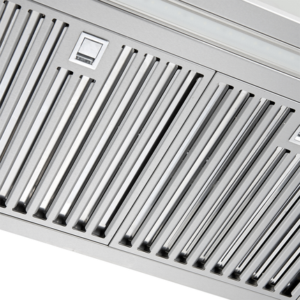 Vesta Vancouver 36" | Silver | 6" Top Vent Design