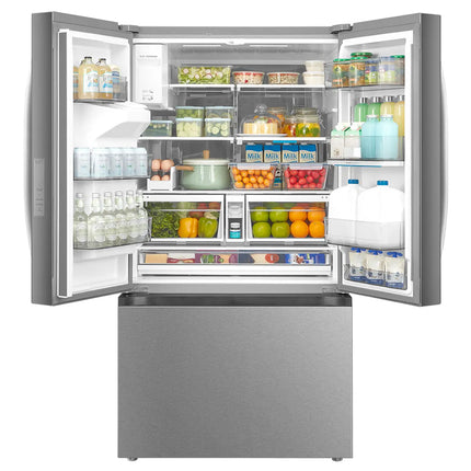Midea 28.9 Cu. Ft. 36” Standard Depth French Door with OneTouch AutoFill™ Dispenser