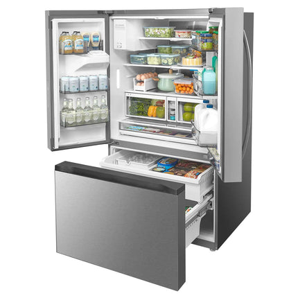 Midea 28.9 Cu. Ft. 36” Standard Depth French Door with OneTouch AutoFill™ Dispenser