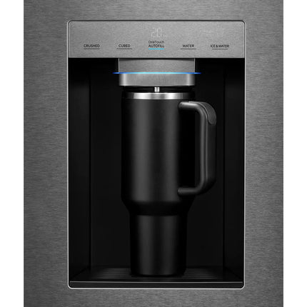 Midea 28.9 Cu. Ft. 36” Standard Depth French Door with OneTouch AutoFill™ Dispenser