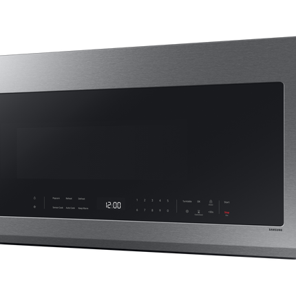 Samsung 2.1 cu.ft Over the Range Microwave with Finger Print Resistant Finish
