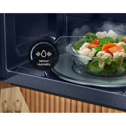 Samsung 2.1 cu.ft Over the Range Microwave with Finger Print Resistant Finish