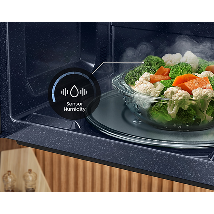 Samsung 2.1 cu.ft Over the Range Microwave with Finger Print Resistant Finish