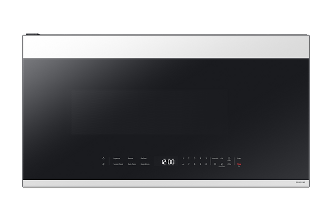 Samsung 2.1 cu.ft Smart Over the Range Microwave with Cook, Simple Clean Filter™