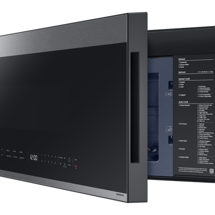 Samsung 2.1 cu.ft Smart Over the Range Microwave with Glass Touch Control