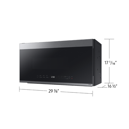 Samsung 2.1 cu.ft Smart Over the Range Microwave with Glass Touch Control