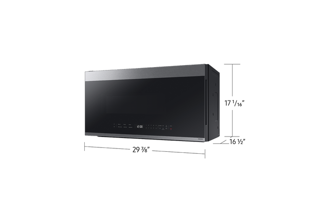 Samsung 2.1 cu.ft Smart Over the Range Microwave with Glass Touch Control